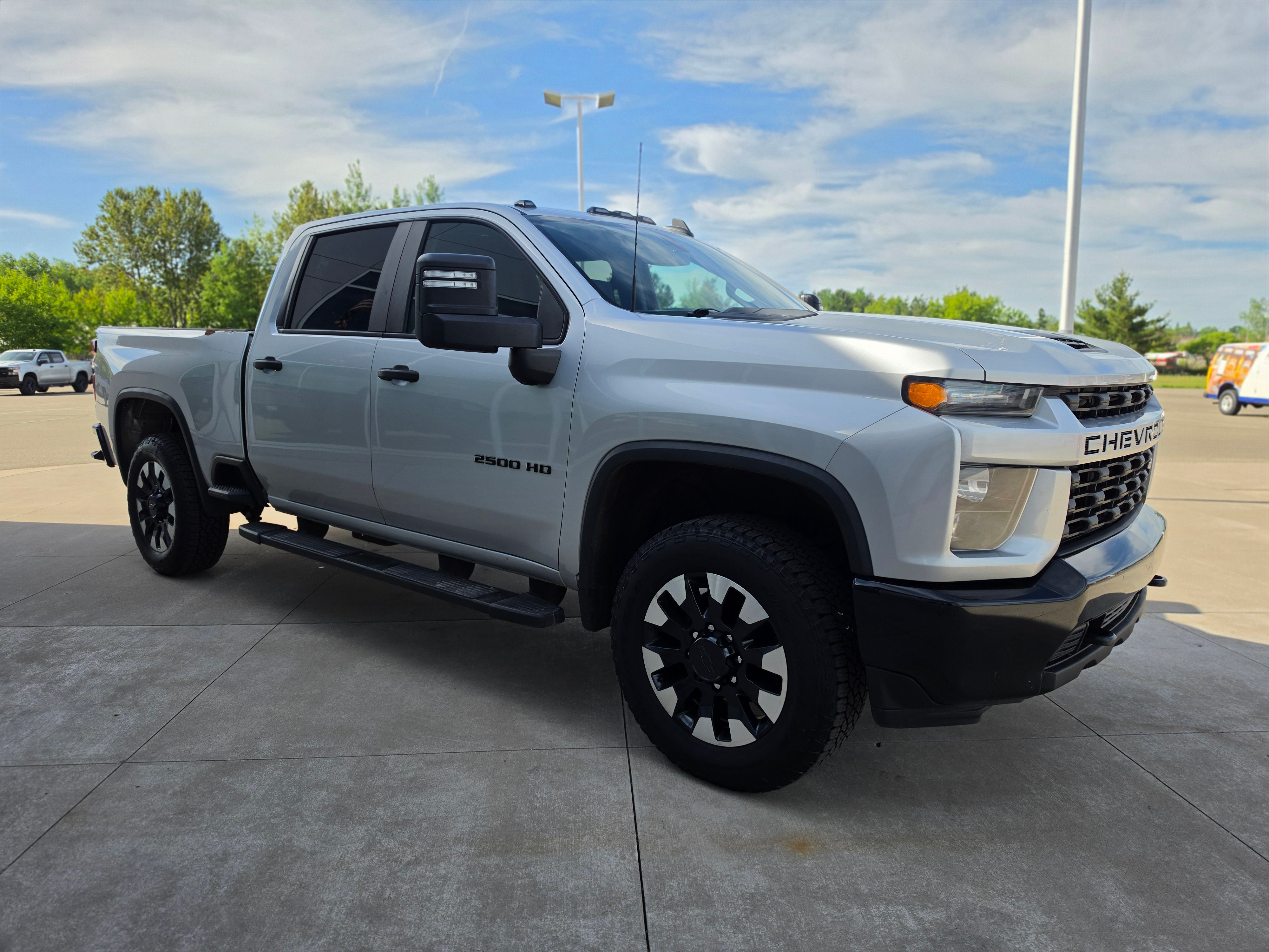 Used 2020 Chevrolet Silverado 2500HD Custom with VIN 1GC4YME71LF213192 for sale in Iron Mountain, MI